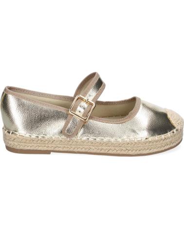 PUNTOSALAO BAILARINAS DORADAS DE YUTE CON TIRA TF29 PARA MUJER VARIOS COLORES