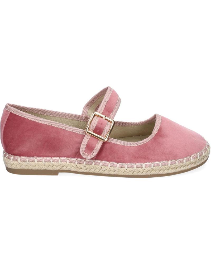 PUNTOSALAO BAILARINAS ESTILO ALPARGATAS EN YUTE PARA MUJER COLOR ROSA T VARIOS COLORES