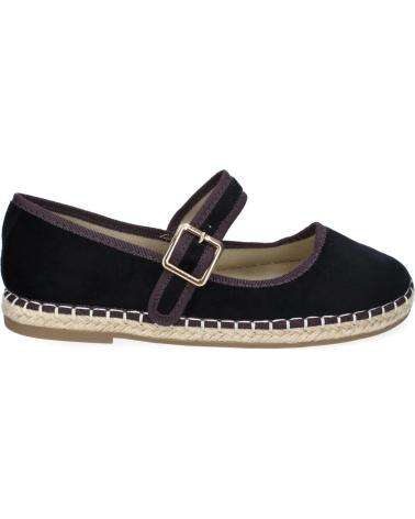 PUNTOSALAO BAILARINAS ESTILO ALPARGATAS EN YUTE PARA MUJER COLOR NEGRO VARIOS COLORES