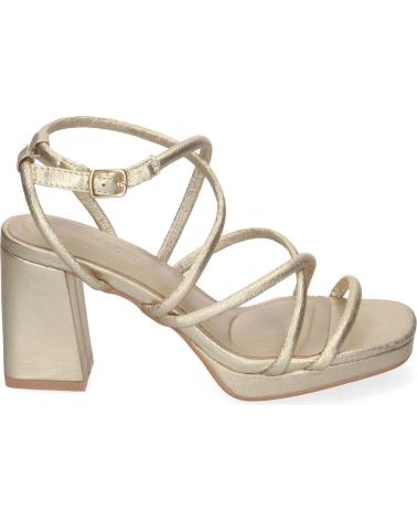 SANDALIAS PUNTOSALAO DORADAS TACÓN CÓMODO TIRAS FIESTA MUJER VARIOS COLORES