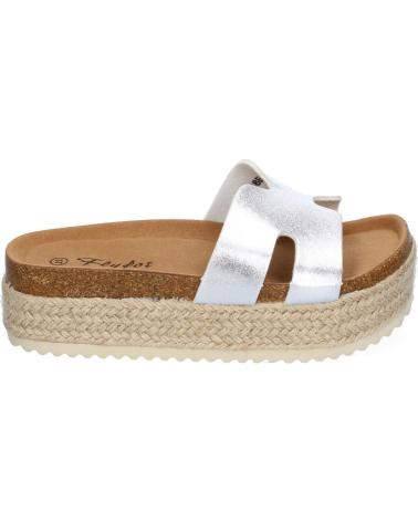 PUNTOSALAO SANDALIAS BIO DE PLATAFORMA EN YUTE PARA MUJER PLATEADAS VARIOS COLORES