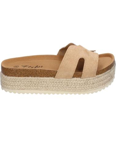 SANDALIAS DE PLATAFORMA PUNTOSALAO BIO YUTE KAKI MUJER VARIOS COLORES