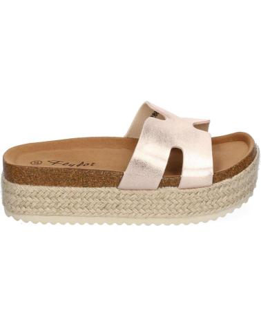 SANDALIAS BIO DE PLATAFORMA PUNTOSALAO YUTE MUJER CHAMPÁN VARIOS COLORES