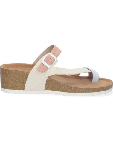 PUNTOSALAO SANDALIAS TIPO ESCLAVAS DE CUNA BIO PARA MUJER COLOR BEIGE M VARIOS COLORES