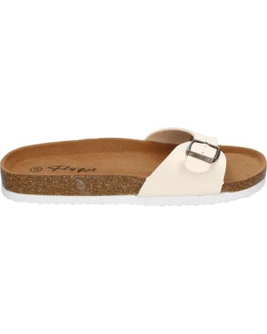 PUNTOSALAO SANDALIAS PLANAS COMODAS PARA MUJER PALA HEBILLA COLOR BEIGE VARIOS COLORES