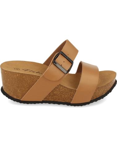 PUNTOSALAO SANDALIAS DE CUNA BIO CON PALA FINA MUJER COLOR TAUPE M-08 VARIOS COLORES