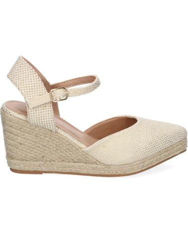 PUNTOSALAO SANDALIAS DE CUNA DORADA EN YUTE PUNTA FINA PARA MUJER TF339 VARIOS COLORES