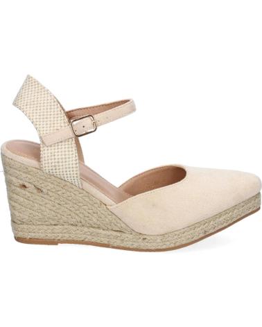 PUNTOSALAO SANDALIAS DE CUNA EN YUTE PUNTA FINA PARA MUJER COLOR BEIGE VARIOS COLORES