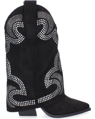 PUNTOSALAO BOTINES DE TACON COMODO ESTILO CAMPERO POLAINA PARA MUJER CO VARIOS COLORES