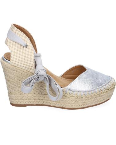 PUNTOSALAO SANDALIAS PLATEADAS DE CUNA COMODA EN YUTE PARA MUJER 7Q9 VARIOS COLORES