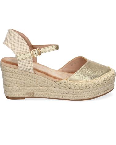 PUNTOSALAO SANDALIAS DORADAS DE CUNA MEDIA EN YUTE PARA MUJER 5Q92 VARIOS COLORES