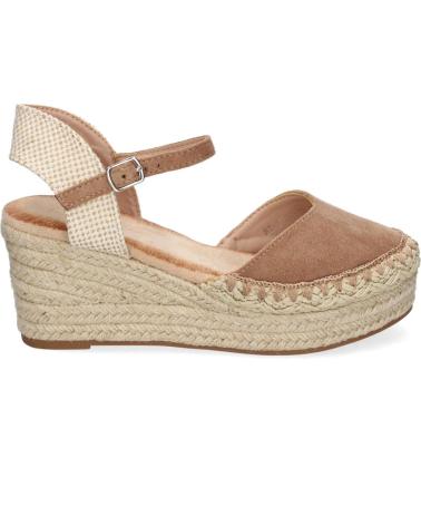 PUNTOSALAO SANDALIAS DE CUNA MEDIA EN YUTE PARA MUJER COLOR KAKI 5Q92 VARIOS COLORES
