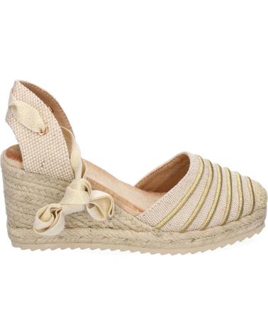 PUNTOSALAO SANDALIAS DORADAS DE CUNA MEDIA EN YUTE PARA MUJER 5Q82 VARIOS COLORES