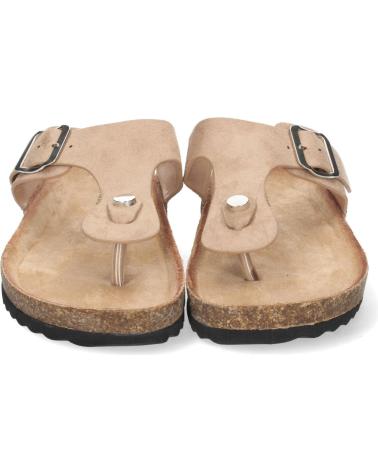 PUNTOSALAO SANDALIA ESCLAVA PLANA MUJER COLOR BEIGE VARIOS COLORES