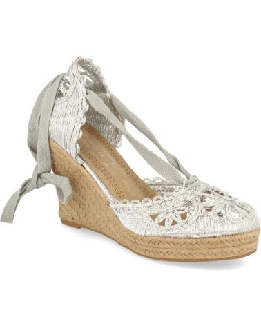 PUNTOSALAO SANDALIA DE CUNA MUJER COLOR PLATA VARIOS COLORES