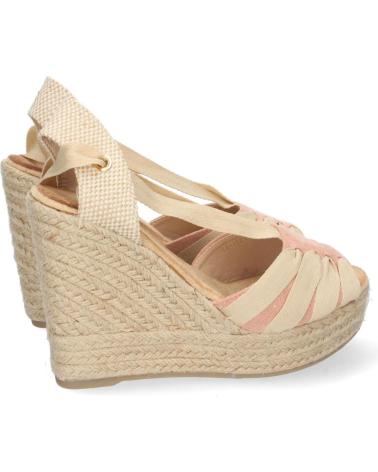 PUNTOSALAO SANDALIA CUNA ALTA LAZOS MUJER COLOR ROSA VARIOS COLORES