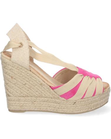 PUNTOSALAO SANDALIA CUNA ALTA LAZOS MUJER COLOR FUCSIA VARIOS COLORES