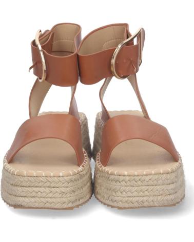 PUNTOSALAO SANDALIAS PLANAS MUJER CON YUTE COLOR CAMEL VARIOS COLORES