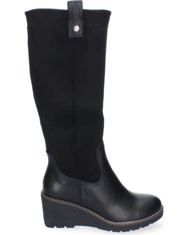 PUNTOSALAO BOTAS ALTAS DE CUNA COMODA PARA MUJER COLOR NEGRO VR3-523 VARIOS COLORES