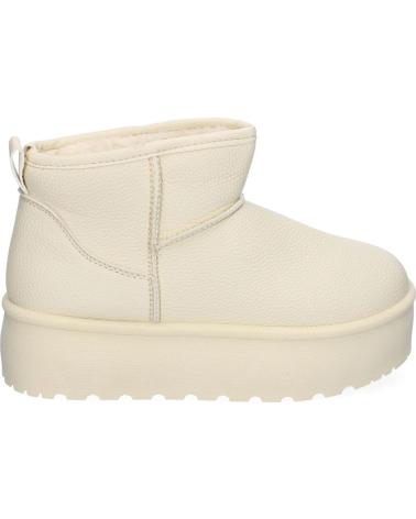 PUNTOSALAO BOTAS AUSTRALIANAS POLIPIEL PLATAFORMA PARA MUJER COLOR BEIG VARIOS COLORES