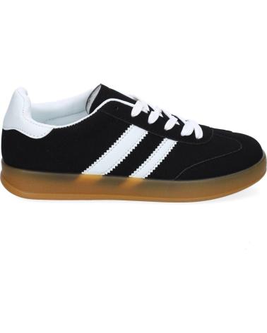 PUNTOSALAO DEPORTIVAS SNEAKERS PLANAS PARA MUJER COLOR NEGRO VRA-1160 VARIOS COLORES