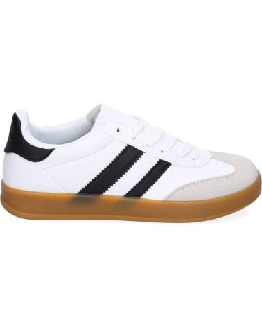 PUNTOSALAO DEPORTIVAS SNEAKERS PLANAS PARA MUJER COLOR BLANCO VRA-1160 VARIOS COLORES