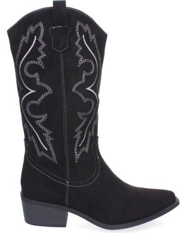 PUNTOSALAO BOTAS ESTILO CAMPERO COMODO PARA MUJER COLOR NEGRO VRA-1161 VARIOS COLORES