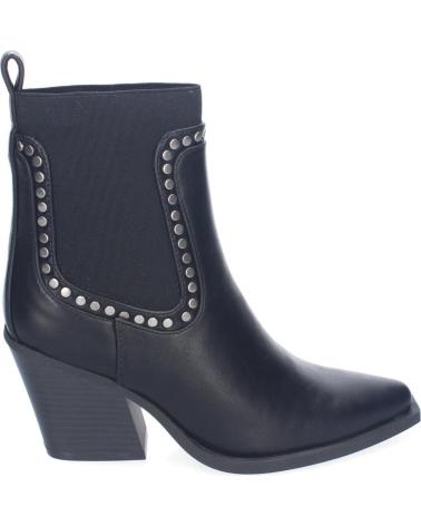 BOTINES PUNTOSALAO TACÓN CÓMODO CON TACHUELAS PARA MUJER VARIOS COLORES