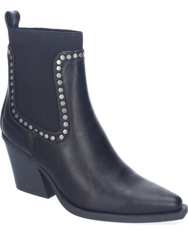 BOTINES PUNTOSALAO TACÓN CÓMODO CON TACHUELAS PARA MUJER VARIOS COLORES