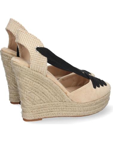 PUNTOSALAO SANDALIAS CUNA ALTA MUJER LAZOS COLOR NEGRO VARIOS COLORES