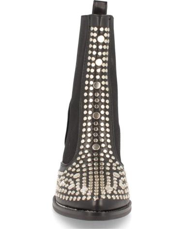 PUNTOSALAO BOTIN TACHUELAS MUJER COLOR NEGRO VARIOS COLORES