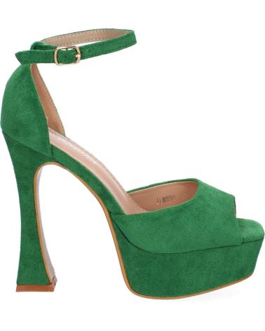 PUNTOSALAO SANDALIAS DE FIESTA TACON Y PLATAFORMA PARA MUJER COLOR VERD VARIOS COLORES