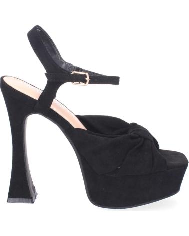 PUNTOSALAO SANDALIAS DE FIESTA TACON Y PLATAFORMA PARA MUJER COLOR NEGR VARIOS COLORES