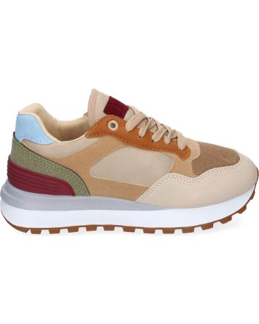 PUNTOSALAO ZAPATILLAS COMODAS SNEAKERS PARA MUJER COLOR BEIGE TT-56 VARIOS COLORES