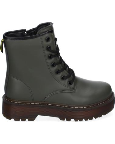 PUNTOSALAO BOTAS MILITARES COMODAS PARA MUJER COLOR VERDE SL-721 VARIOS COLORES
