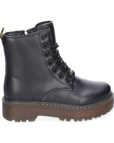 PUNTOSALAO BOTAS MILITARES COMODAS PARA MUJER COLOR NEGRO SL-721 VARIOS COLORES