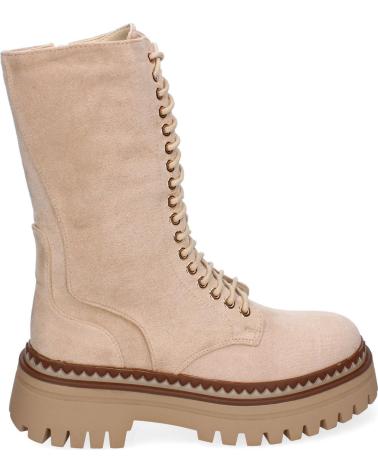 PUNTOSALAO BOTAS MILITAR SUELA TRACK PARA MUJER COLOR BEIGE L1008 VARIOS COLORES