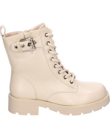 PUNTOSALAO BOTAS MILITARES PLANAS HEBILLA PARA MUJER COLOR BEIGE 2505 VARIOS COLORES