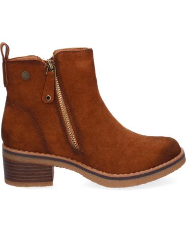 PUNTOSALAO BOTINES DE TACON BAJO ELEGANTES COMODOS PARA MUJER COLOR CUE VARIOS COLORES