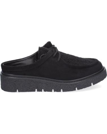 PUNTOSALAO MOCASINES DE MUJER ESTILO WALLABEE COMODOS COLOR NEGRO YZ24- VARIOS COLORES