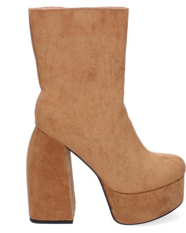 PUNTOSALAO BOTINES DE TACON Y PLATAFORMA TEJIDO ELASTICO PARA MUER COLO VARIOS COLORES