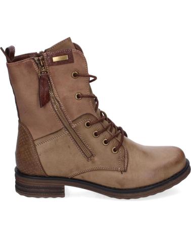 PUNTOSALAO BOTAS ESTILO MILITAR CASUAL PARA MUJER COLOR KAKI F6292 VARIOS COLORES