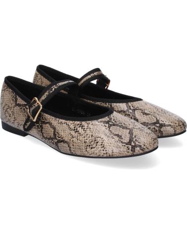 PUNTOSALAO BAILARINAS COMODAS ESTILO MERCEDITAS MUJER SERPIENTE GG-3336 VARIOS COLORES