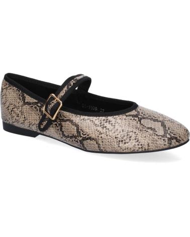 PUNTOSALAO BAILARINAS COMODAS ESTILO MERCEDITAS MUJER SERPIENTE GG-3336 VARIOS COLORES