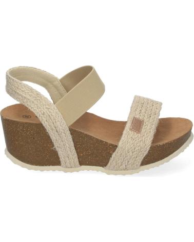 PUNTOSALAO SANDALIAS DE CUNA MEDIA BIO COMODA PARA MUJER TIRAS RAFIA MU VARIOS COLORES