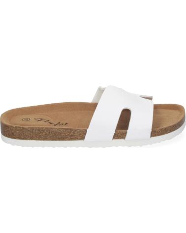 PUNTOSALAO SANDALIAS PLANAS BAJAS PARA MUJER COMODAS COLOR BLANCO M-235 VARIOS COLORES