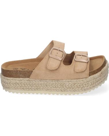 PUNTOSALAO SANDALIAS PLANAS DE PLATAFORMA EN YUTE PARA MUJER COMODAS CO VARIOS COLORES
