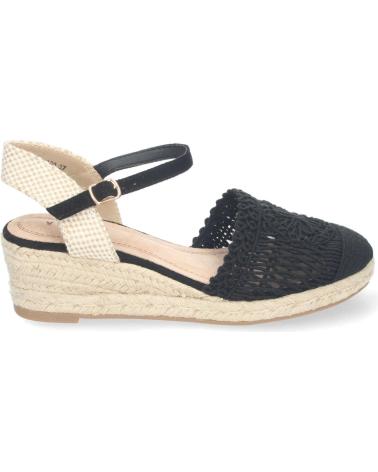 PUNTOSALAO SANDALIAS DE CUNA MEDIA EN YUTE PARA MUJER PALA CROCHET COLO VARIOS COLORES