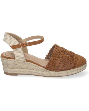 PUNTOSALAO SANDALIAS DE CUNA MEDIA EN YUTE PARA MUJER PALA CROCHET COLO VARIOS COLORES