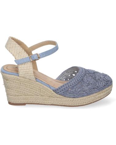 PUNTOSALAO ALPARGATA DE CUNA MEDIA FORRADA DE YUTE PARA MUJER MARINO VR VARIOS COLORES